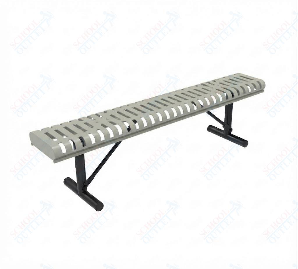 MyTcoat - Rolled Edges Outdoor Portable Bench without Back 4' L (MYT-BRE04-21) - SchoolOutlet