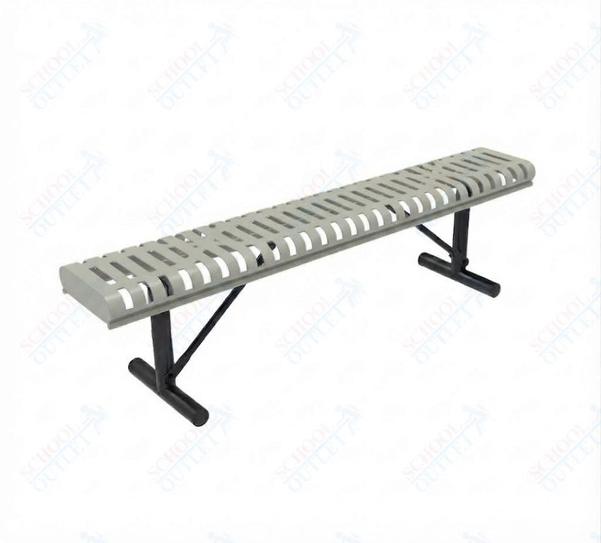MyTcoat - Rolled Edges Outdoor Portable Bench without Back 4' L (MYT-BRE04-21) - SchoolOutlet