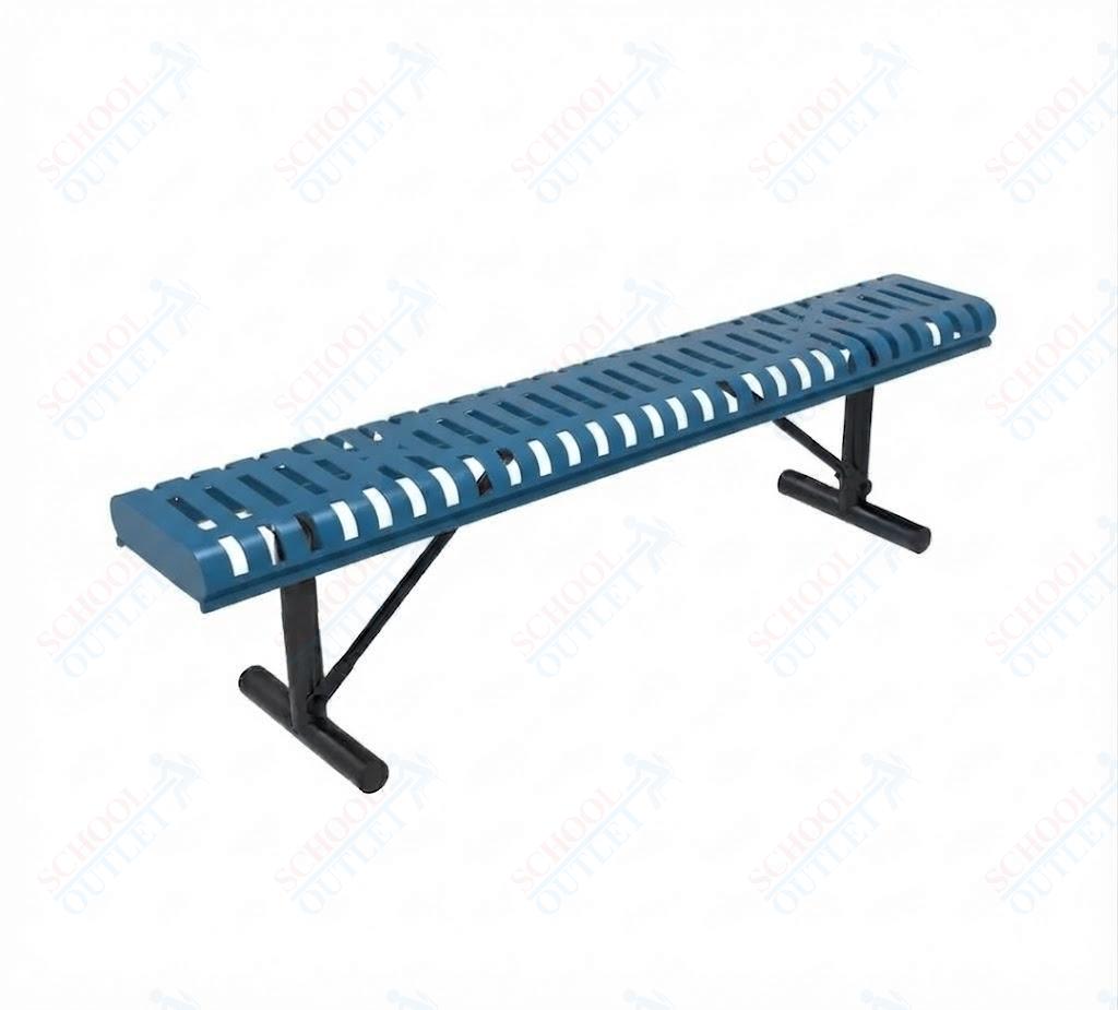 MyTcoat - Rolled Edges Outdoor Portable Bench without Back 4' L (MYT-BRE04-21) - SchoolOutlet