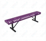 MyTcoat - Rolled Edges Outdoor Portable Bench without Back 4' L (MYT-BRE04-21) - SchoolOutlet