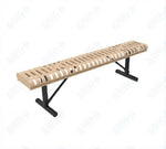 MyTcoat - Rolled Edges Outdoor Portable Bench without Back 4' L (MYT-BRE04-21) - SchoolOutlet