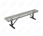 MyTcoat - Rolled Edges Outdoor Portable Bench without Back 6' L (MYT-BRE06-21) - SchoolOutlet