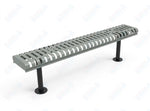 MyTcoat - Rolled Edges Outdoor Bench without Back 6' L - Surface Mount (MYT-BRE06-23) - SchoolOutlet