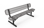 MyTcoat - Standard Portable Outdoor Bench with Back 4' L (MYT-BRT04-18) - SchoolOutlet