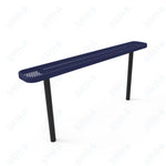 MyTcoat - Standard Outdoor Bench with Back - Inground Mount 4' L (MYT - BRT04 - 22) - SchoolOutlet