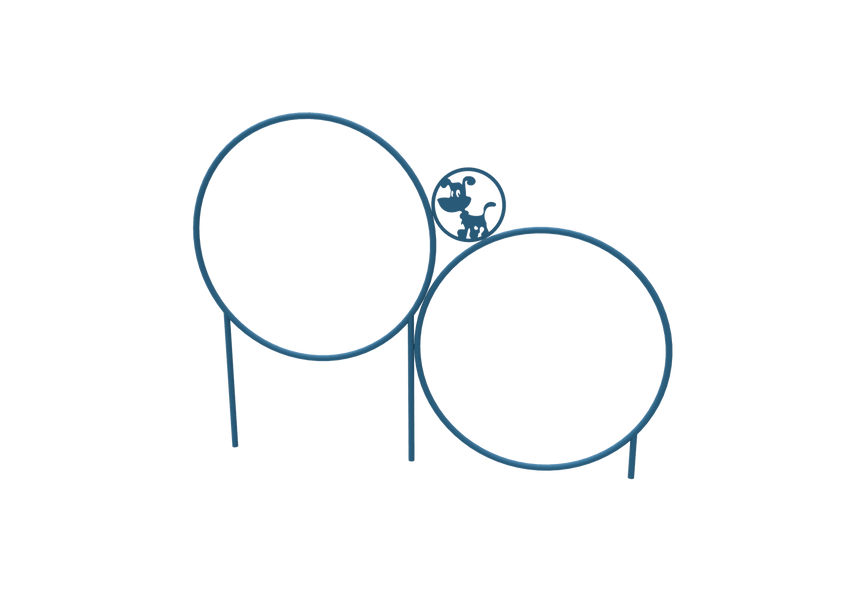 MyTcoat - 2 Hoop Jump (MYT-DOG04) - SchoolOutlet