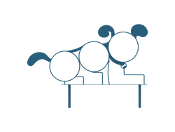 MyTcoat - Dog Shaped 3 Hoop Jump (MYT-DOG05)
