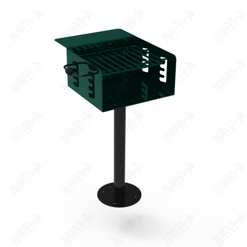 MyTcoat - Outdoor Camp Grill - Surface Mount 26” W x 28” L x 40.5” H (MYT - GSQ24 - 46) - SchoolOutlet