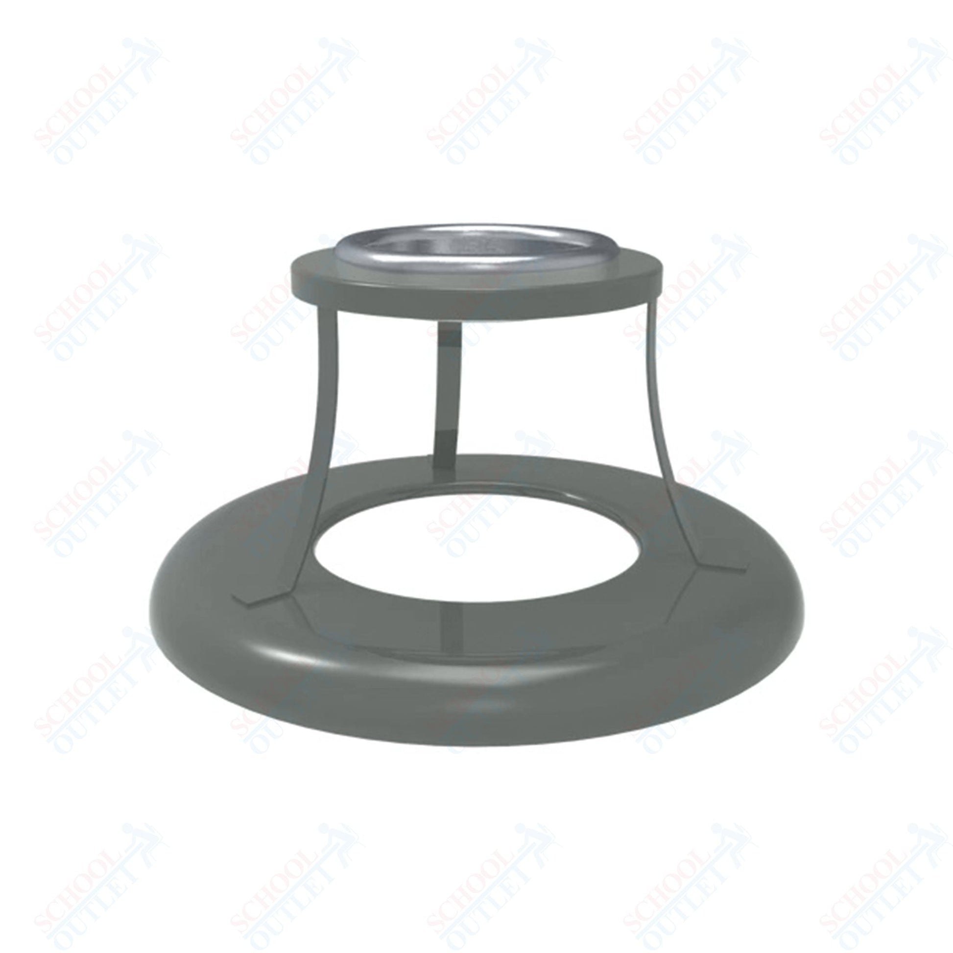 MyTcoat - 32 Gallon Ash Bonnet Top Lid 24" Diameter (MYT - RAT32 - XX) - SchoolOutlet