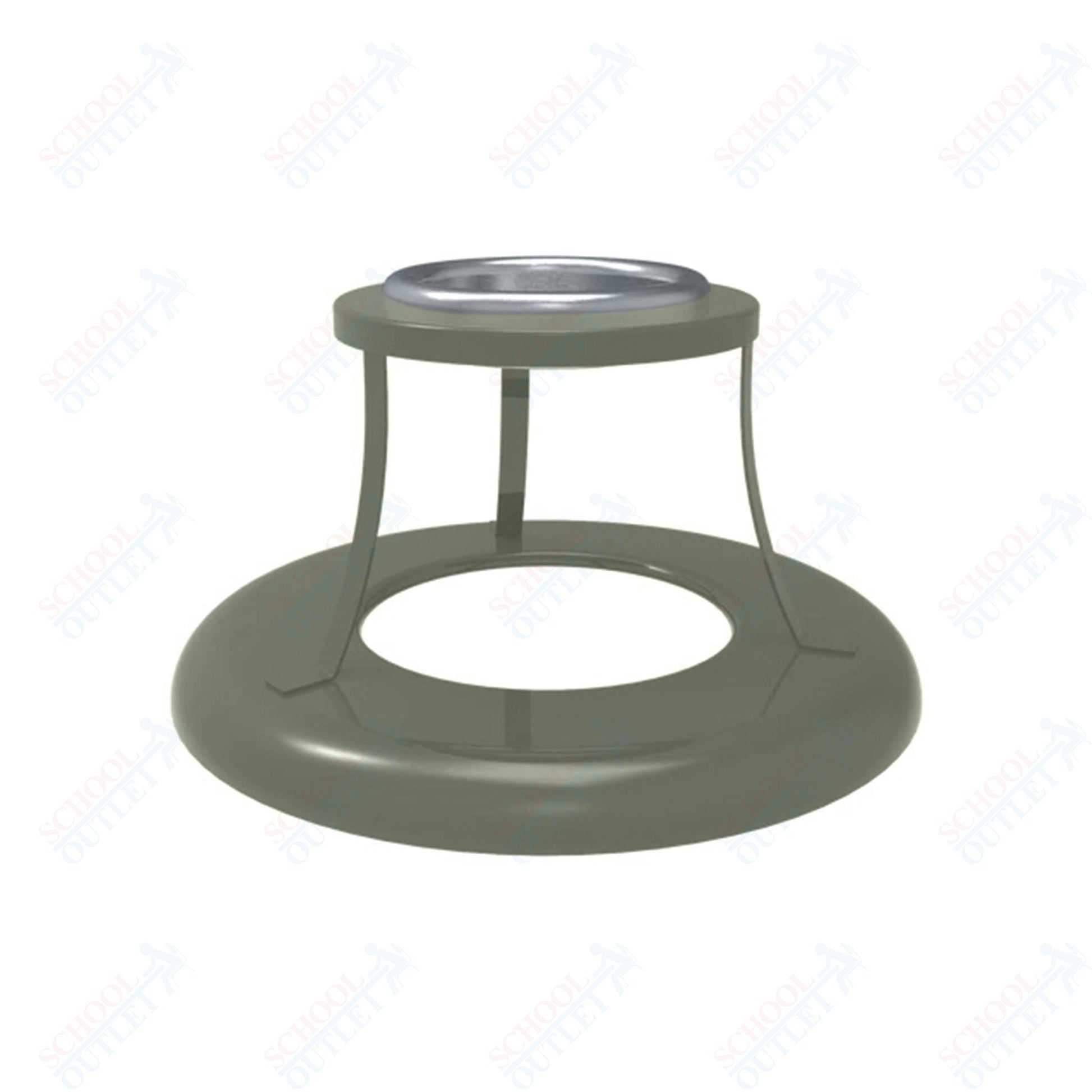 MyTcoat - 32 Gallon Ash Bonnet Top Lid 24" Diameter (MYT - RAT32 - XX) - SchoolOutlet