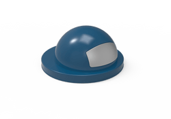 MyTcoat - 32 Gallon Steel Dome Lid - 24" Diameter (MYT-RDT32-XX)
