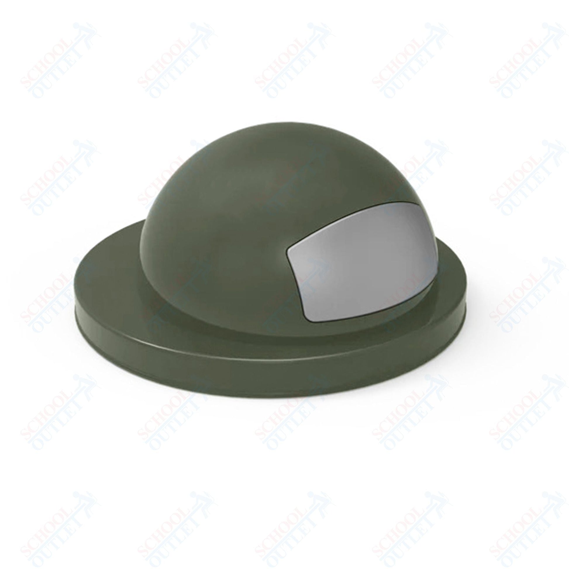 MyTcoat - 32 Gallon Steel Dome Lid - 24" Diameter (MYT - RDT32 - XX) - SchoolOutlet