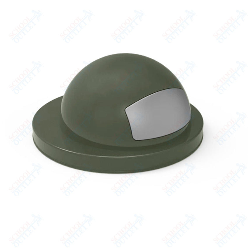 MyTcoat - 32 Gallon Steel Dome Lid - 24" Diameter (MYT - RDT32 - XX) - SchoolOutlet
