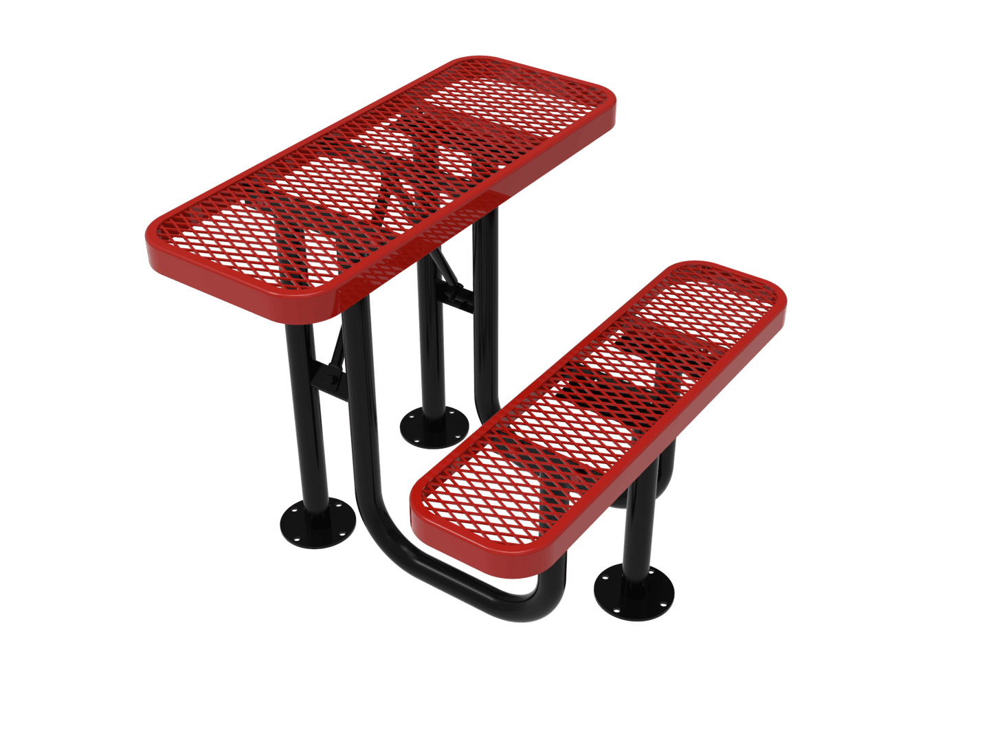 MyTcoat - Outdoor Rectangular Social Distancing Desk 37" L (MYT-SDD02-69) - SchoolOutlet
