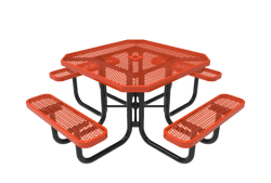 MyTcoat MYT-TOT46 46″ Octagon Portable Picnic Table (76"W x 76"D x 30"H)