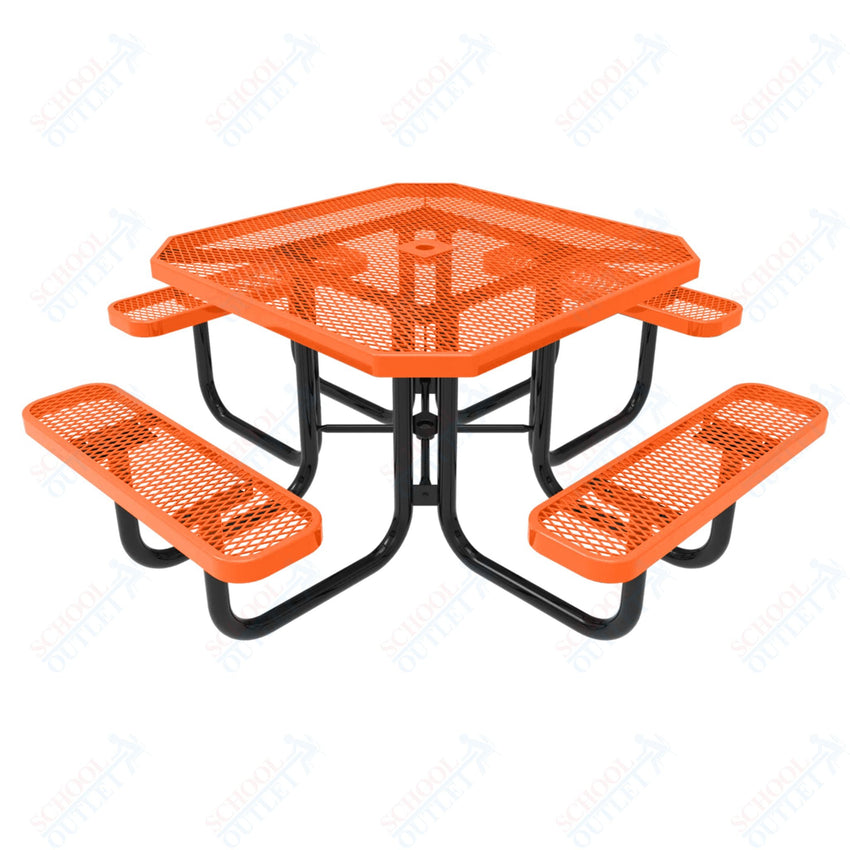 MyTcoat MYT - TOT46 46″ Octagon Portable Picnic Table (76"W x 76"D x 30"H) - SchoolOutlet