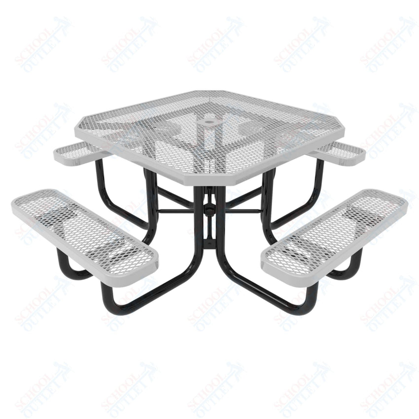MyTcoat MYT - TOT46 46″ Octagon Portable Picnic Table (76"W x 76"D x 30"H) - SchoolOutlet