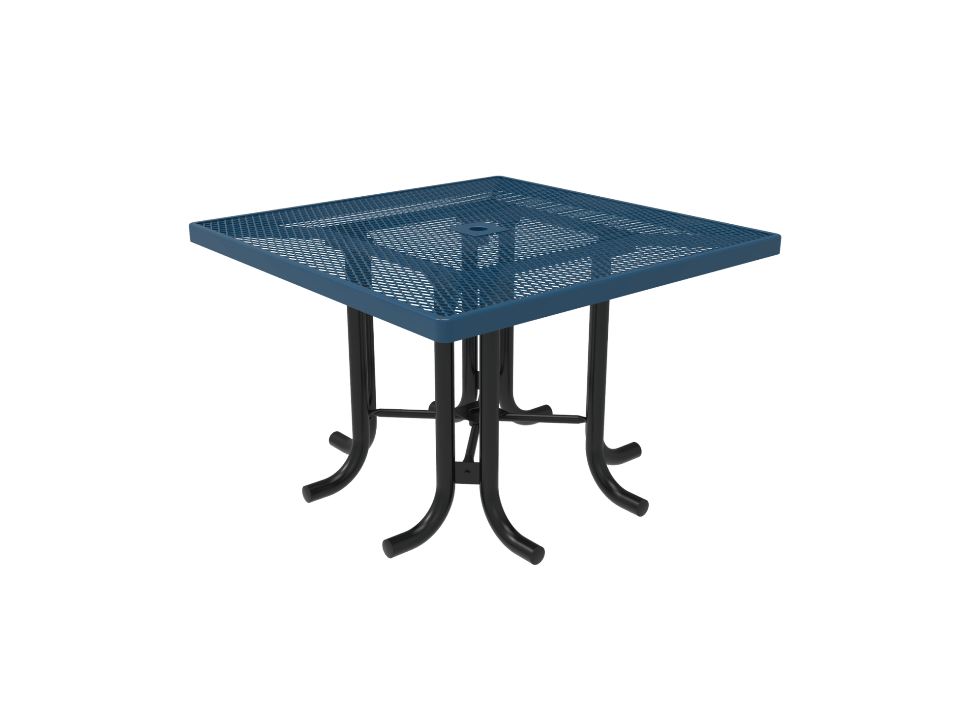 MyTcoat 46" Square Patio Picnic Table - No Seats - 46"W x 46"D x 30"H (MYT-TPS46-66) - SchoolOutlet