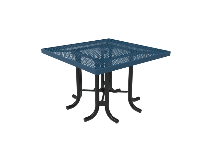 MyTcoat 46" Square Patio Picnic Table - No Seats - 46"W x 46"D x 30"H (MYT-TPS46-66) - SchoolOutlet