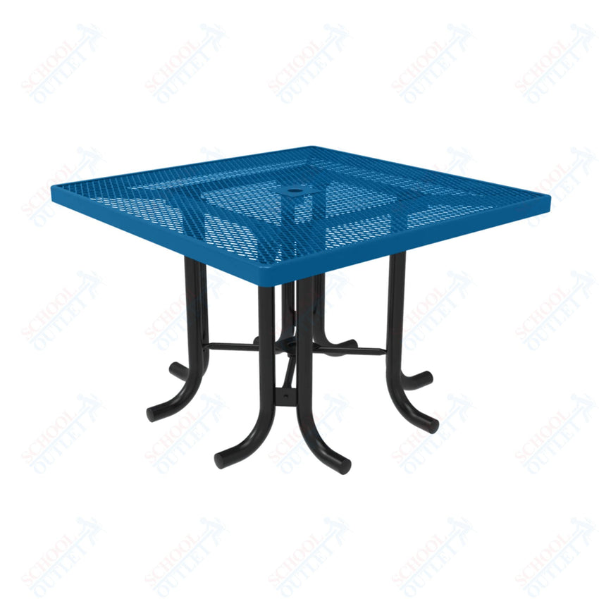 MyTcoat 46" Square Patio Picnic Table - No Seats - 46"W x 46"D x 30"H (MYT - TPS46 - 66) - SchoolOutlet