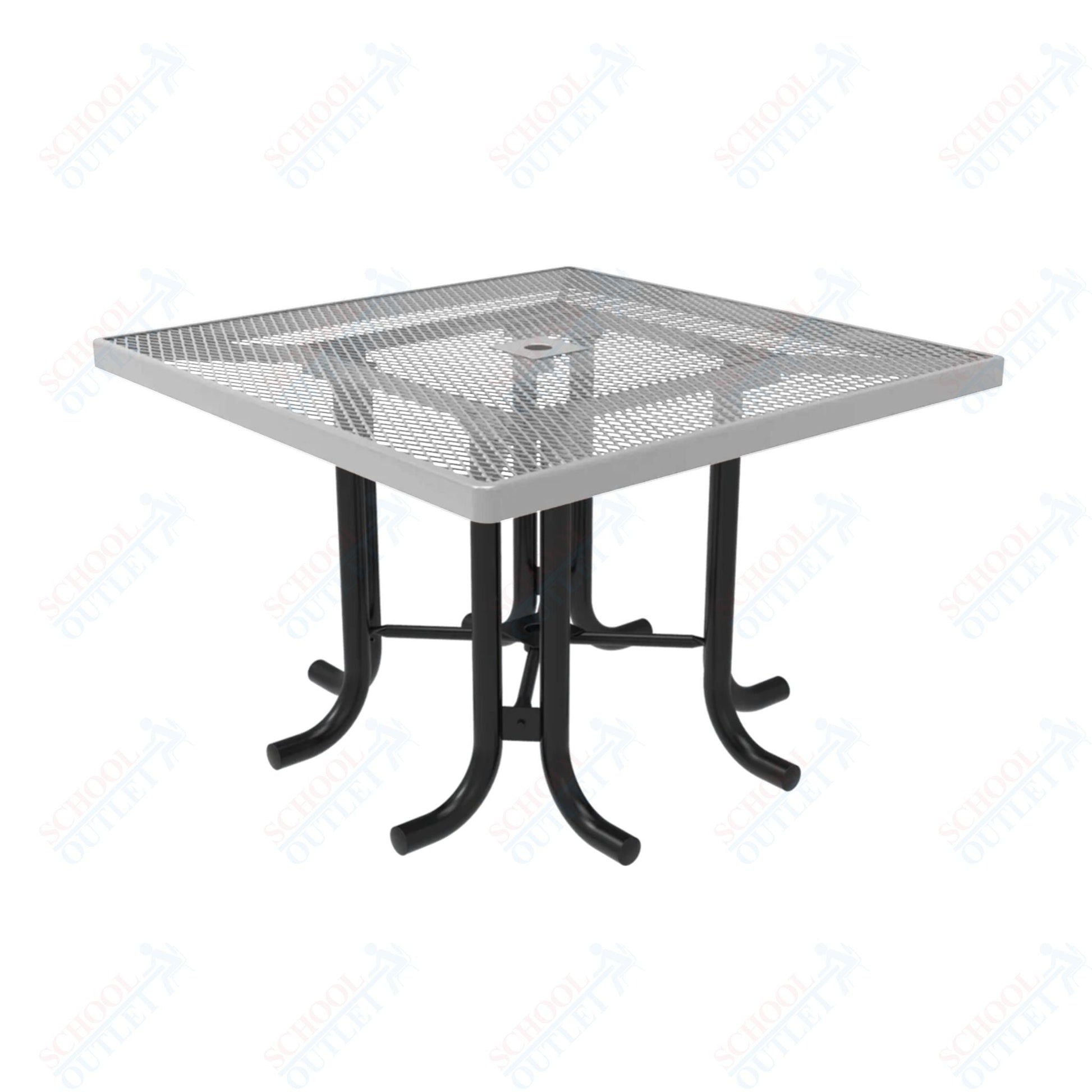 MyTcoat 46" Square Patio Picnic Table - No Seats - 46"W x 46"D x 30"H (MYT - TPS46 - 66) - SchoolOutlet