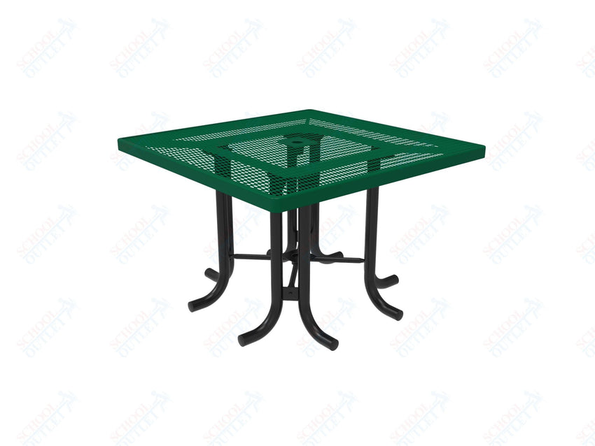 MyTcoat 46" Square Patio Picnic Table - No Seats - 46"W x 46"D x 30"H (MYT - TPS46 - 66) - SchoolOutlet