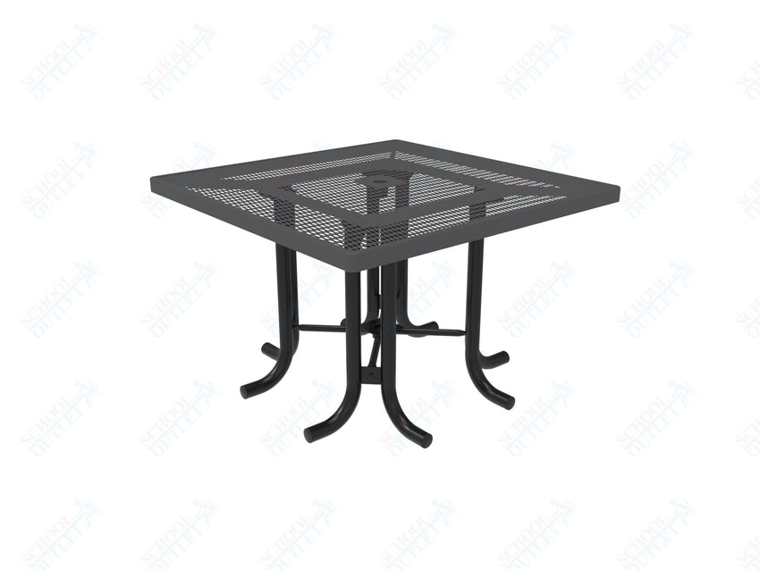 MyTcoat 46" Square Patio Picnic Table - No Seats - 46"W x 46"D x 30"H (MYT - TPS46 - 66) - SchoolOutlet