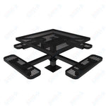 MyTcoat MYT - TSQ46 - 13 46″ Square Pedestal Picnic Table With Surface Mount (76