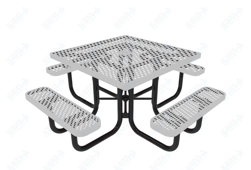 MyTcoat MYT - TSQ46 46″ Square Portable Picnic Table (76"W x 76"D x 30"H) - SchoolOutlet