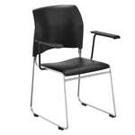 NPS 8700 Series Plush Vinyl Cafetorium Stack Chair (National Public Seating NPS - 8700) - SchoolOutlet