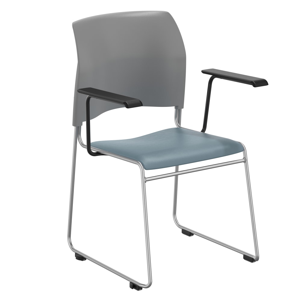 NPS 8700 Series Plush Vinyl Cafetorium Stack Chair (National Public Seating NPS - 8700) - SchoolOutlet