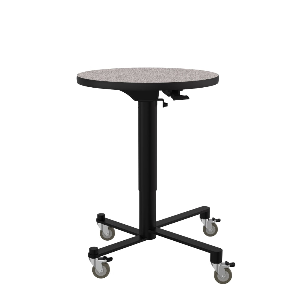NPS Air - Lift Flipping Top Nesting Cafe Table, 24" Round (NPS - ACT124) - SchoolOutlet