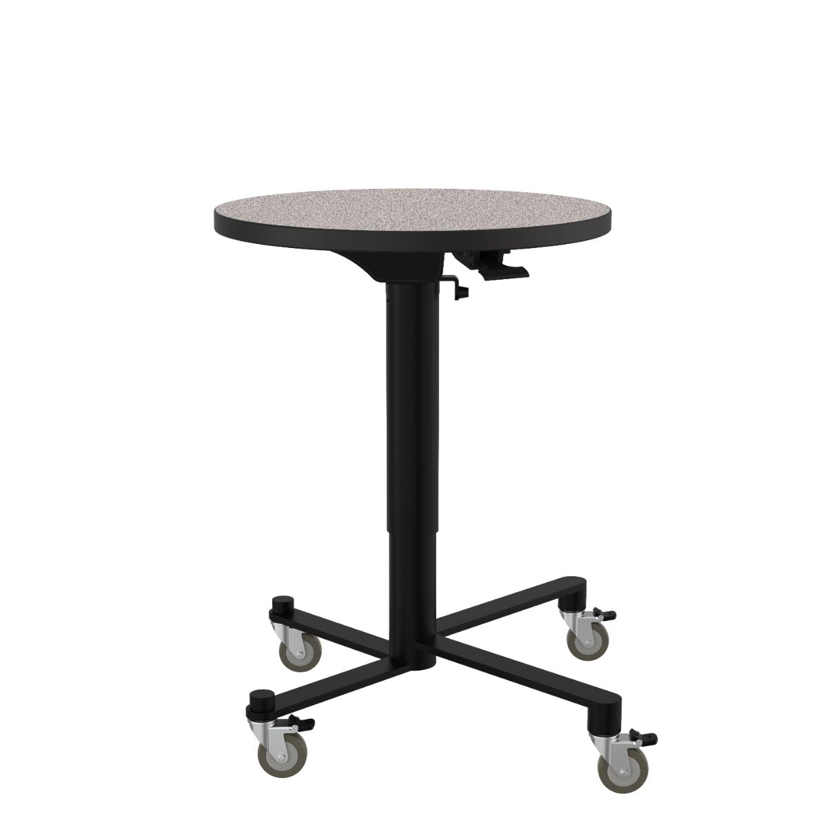NPS Air - Lift Flipping Top Nesting Cafe Table, 24" Round (NPS - ACT124) - SchoolOutlet
