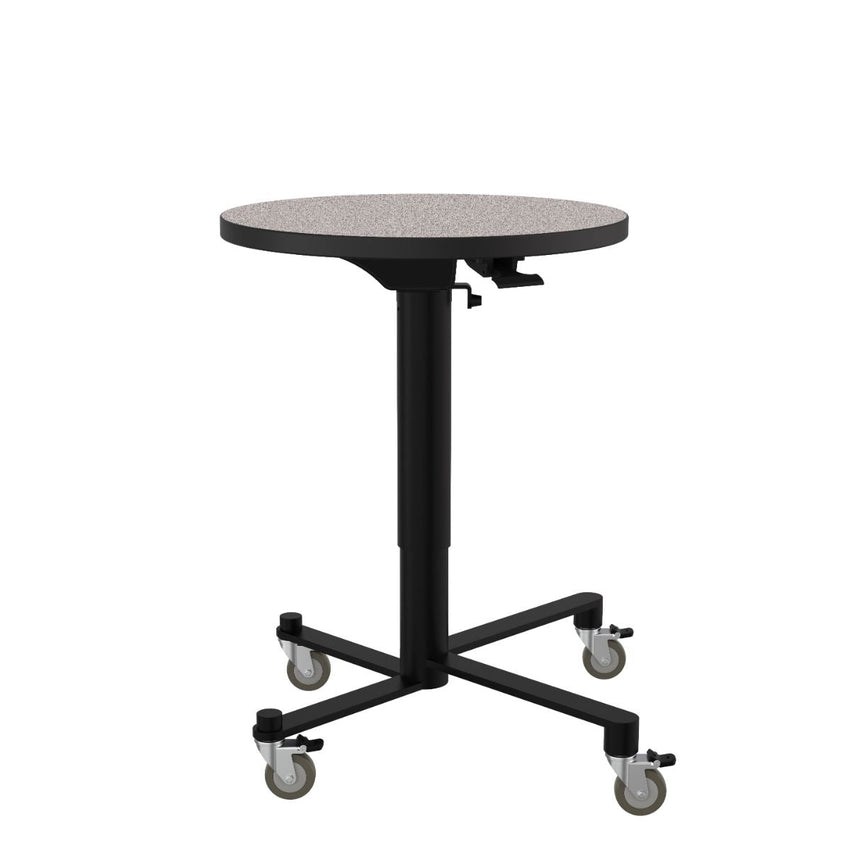 NPS Air - Lift Flipping Top Nesting Cafe Table, 24" Round (NPS - ACT124) - SchoolOutlet