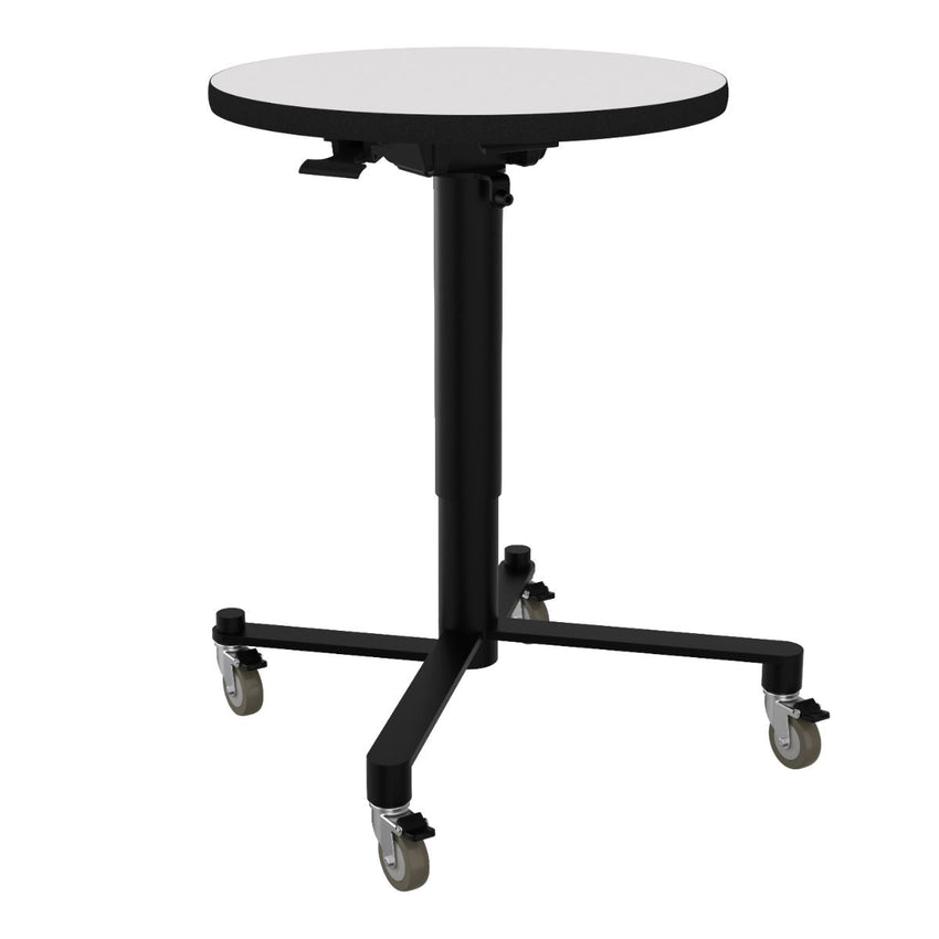 NPS Air - Lift Flipping Top Nesting Cafe Table, 24" Round (NPS - ACT124) - SchoolOutlet