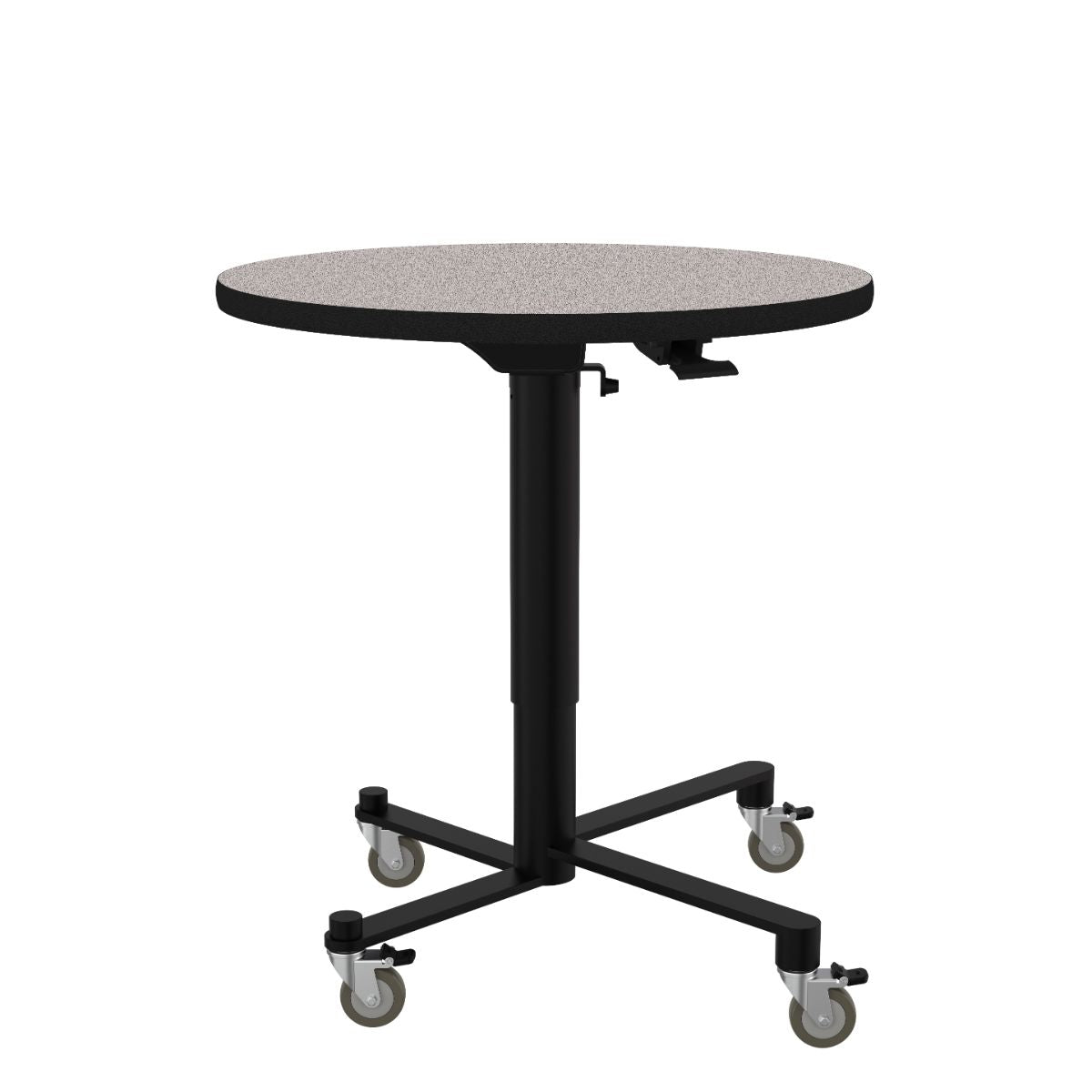 NPS Air - Lift Flipping Top Nesting Cafe Table, 30" Round (NPS - ACT130) - SchoolOutlet