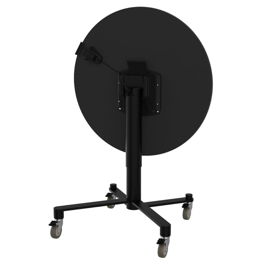 NPS Air - Lift Flipping Top Nesting Cafe Table, 30" Round (NPS - ACT130) - SchoolOutlet