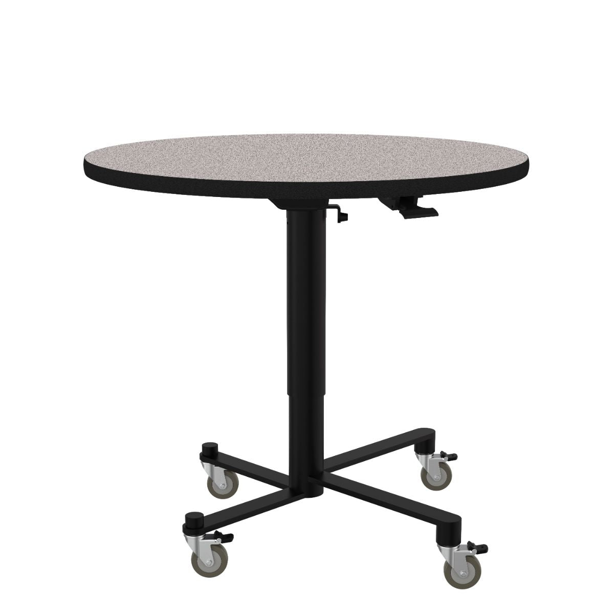 NPS Air - Lift Flipping Top Nesting Cafe Table, 36" Round (NPS - ACT136) - SchoolOutlet