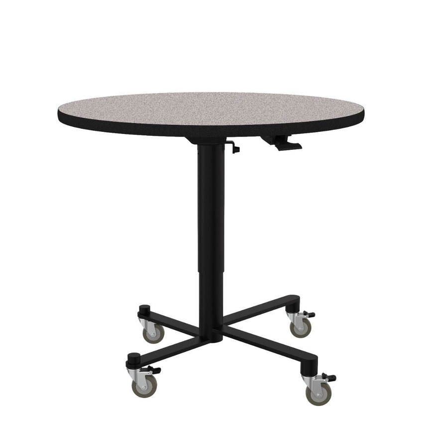 NPS Air - Lift Flipping Top Nesting Cafe Table, 36" Round (NPS - ACT136) - SchoolOutlet