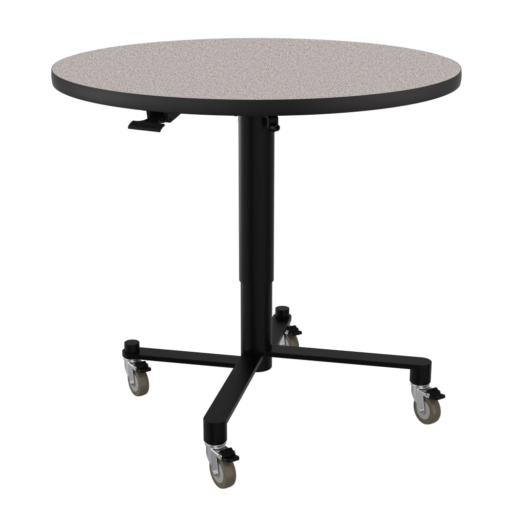 NPS Air - Lift Flipping Top Nesting Cafe Table, 36" Round (NPS - ACT136) - SchoolOutlet