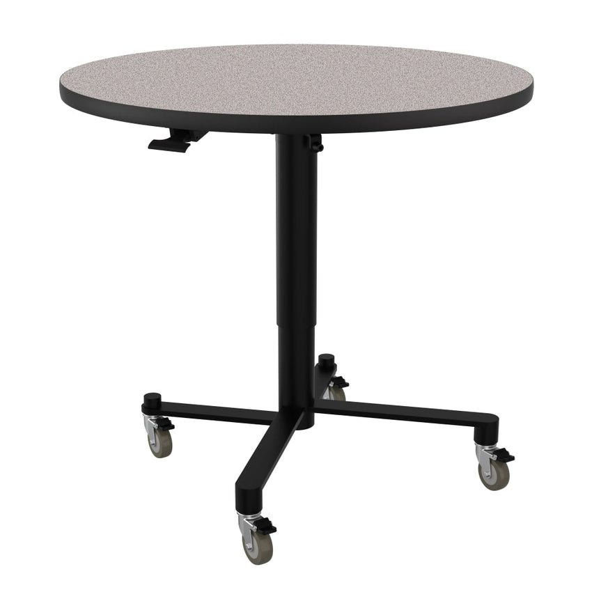 NPS Air - Lift Flipping Top Nesting Cafe Table, 36" Round (NPS - ACT136) - SchoolOutlet