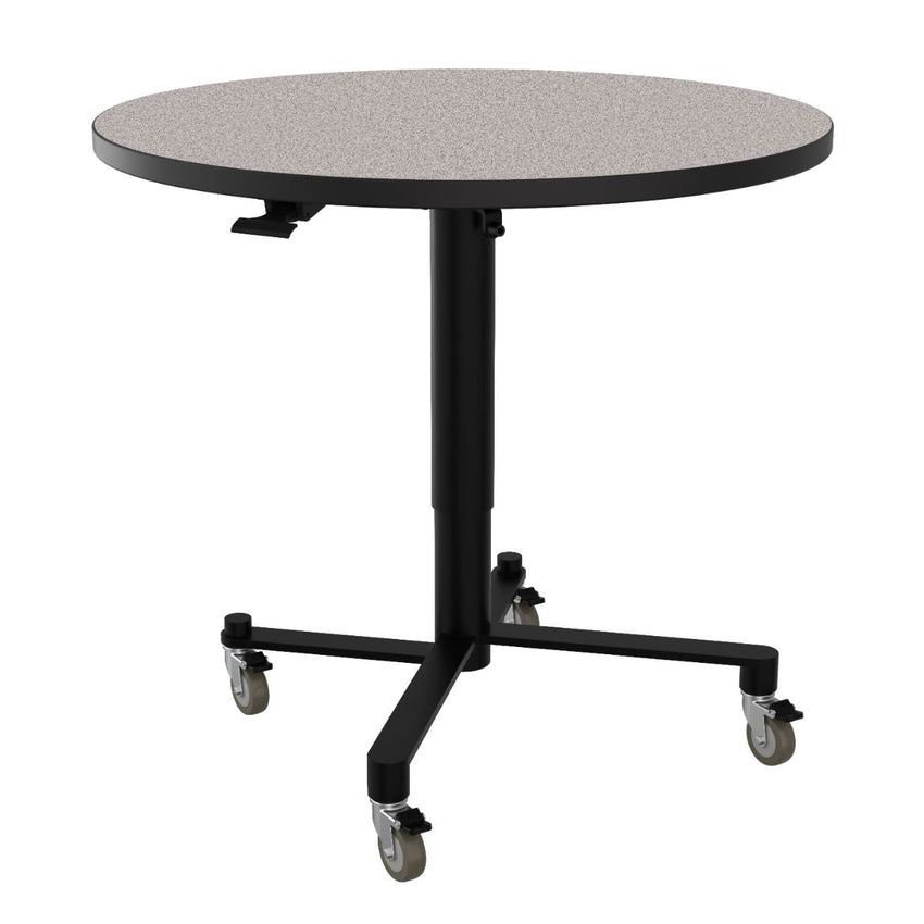 NPS Air - Lift Flipping Top Nesting Cafe Table, 36" Round (NPS - ACT136) - SchoolOutlet
