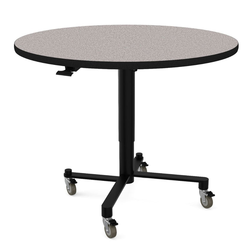 NPS Air - Lift Flipping Top Nesting Cafe Table, 42" Round (NPS - ACT142) - SchoolOutlet