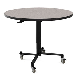 NPS Air-Lift Flipping Top Nesting Cafe Table, 42" Round (NPS-ACT142)