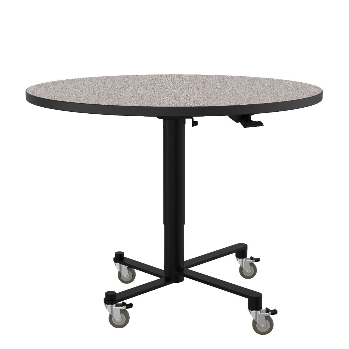 NPS Air - Lift Flipping Top Nesting Cafe Table, 42" Round (NPS - ACT142) - SchoolOutlet