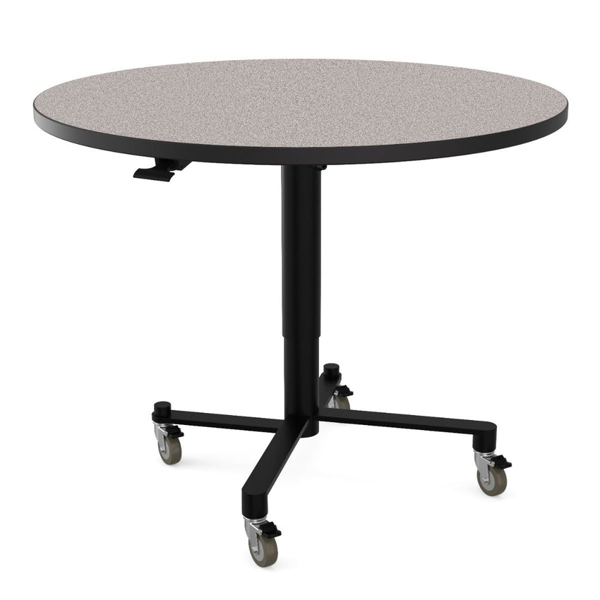 NPS Air - Lift Flipping Top Nesting Cafe Table, 42" Round (NPS - ACT142) - SchoolOutlet