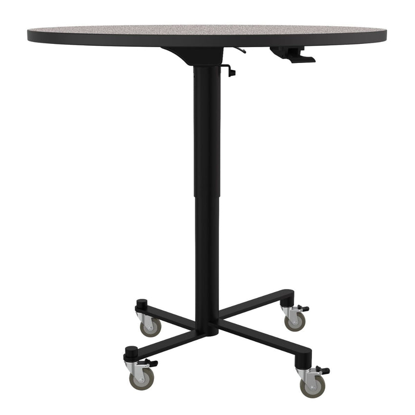 NPS Air - Lift Flipping Top Nesting Cafe Table, 42" Round (NPS - ACT142) - SchoolOutlet