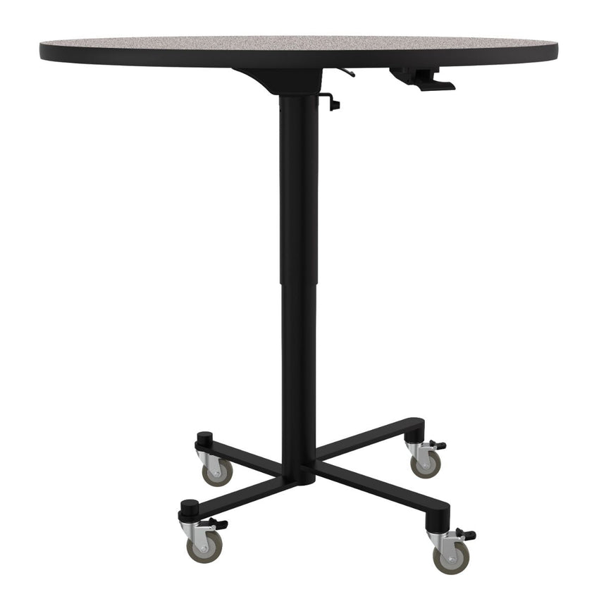 NPS Air - Lift Flipping Top Nesting Cafe Table, 42" Round (NPS - ACT142) - SchoolOutlet