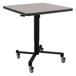 NPS Air-Lift Flipping Top Nesting Cafe Table, 30" Square (NPS-ACT330)