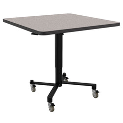 NPS Air-Lift Flipping Top Nesting Cafe Table, 36" Square (NPS-ACT336)